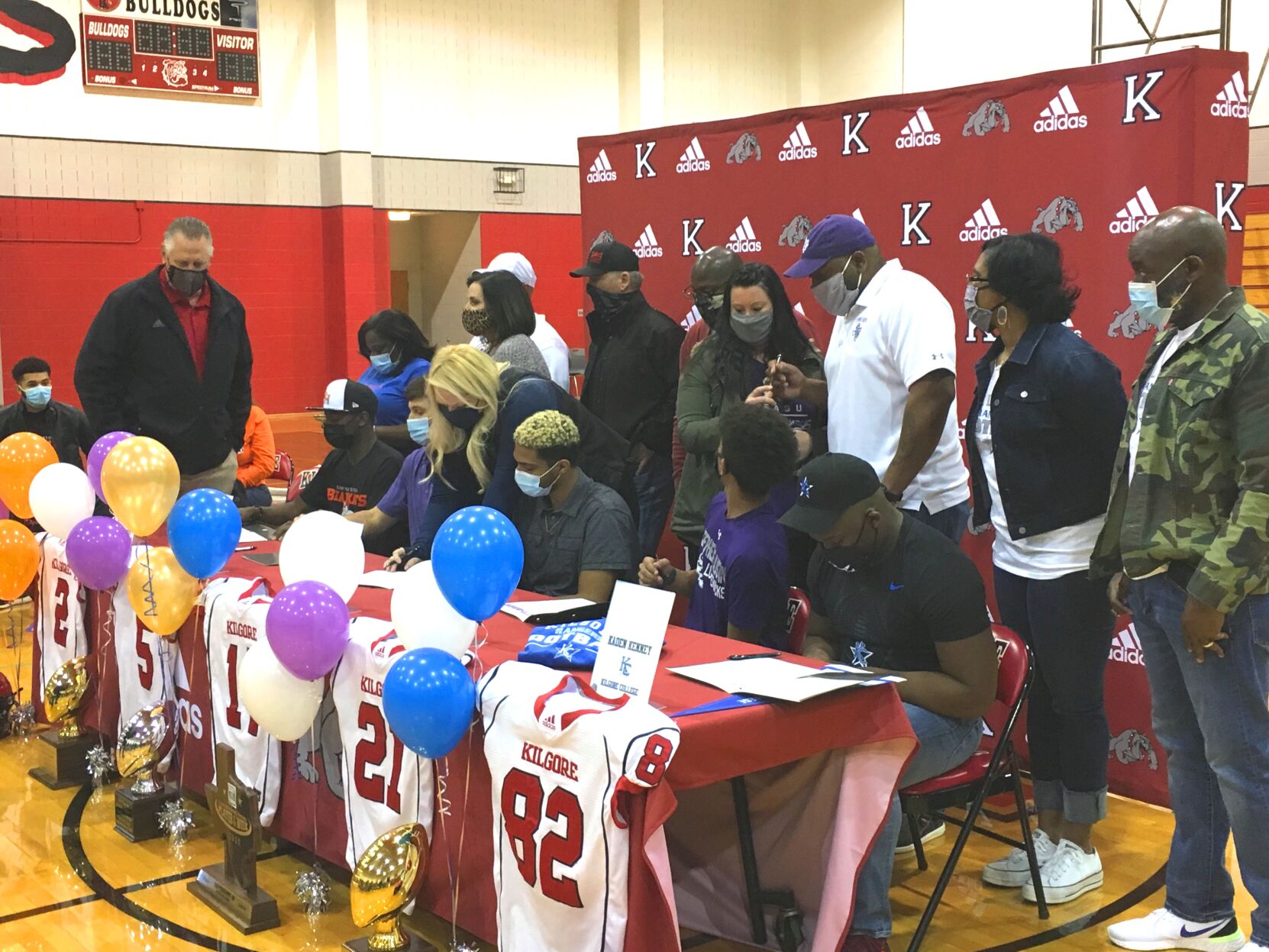 National Signing Day at Kilgore High School